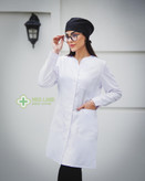 روپوش سفید زنانه مدل زیبا