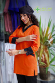 اسکراب تک زنانه مدل یقه هفت