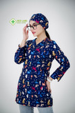 اسکراب تک زنانه طرح دامپزشکی بدون کلاه
